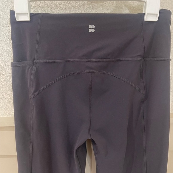Sweaty Betty Super Soft Flare Yoga Pants Purple Grey Size 8 - Picture 10 of 12